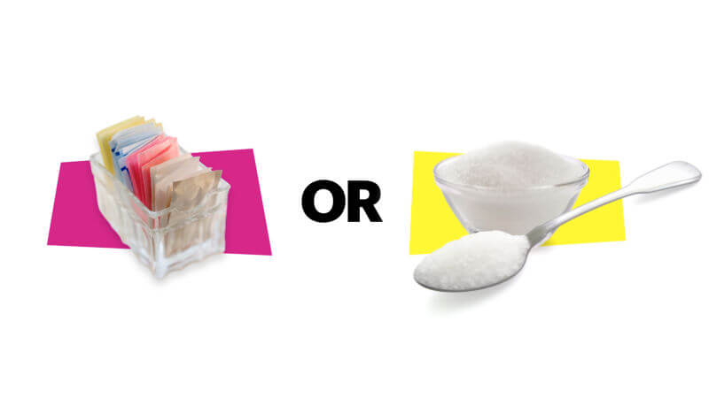الفرق بين السكر الأبيض والدايت وأيهما أفضل
