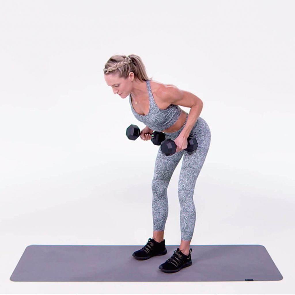 Dumbbell rows