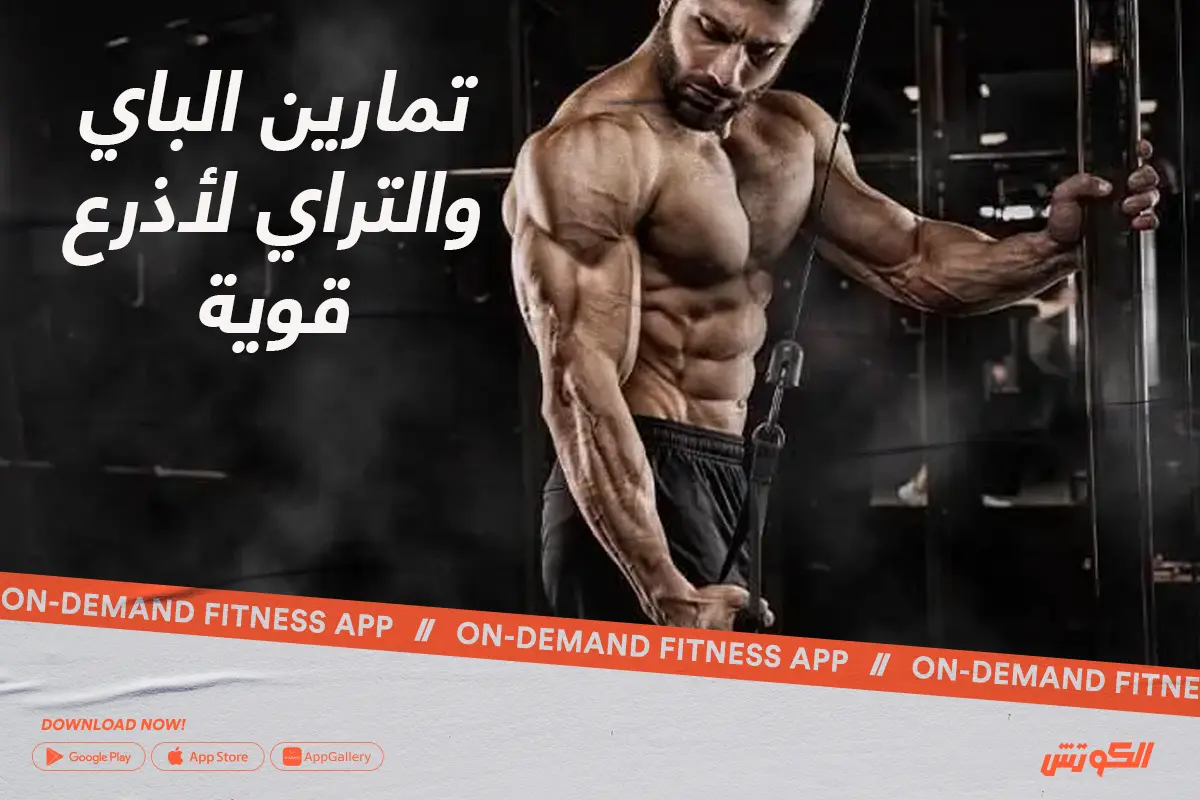 تمارين الباي والتراي لأذرع قوية - ElCoach - الكوتش